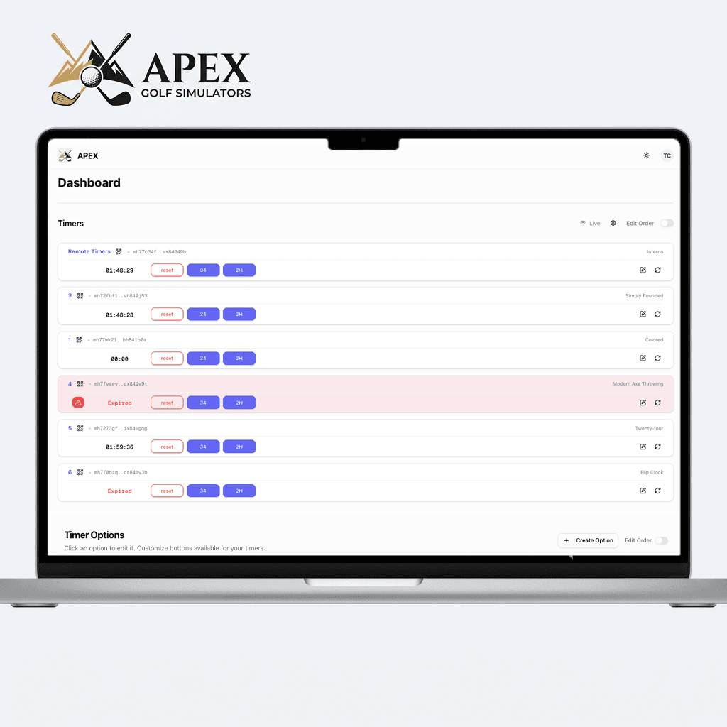 Custom Branded Light Mode Timer